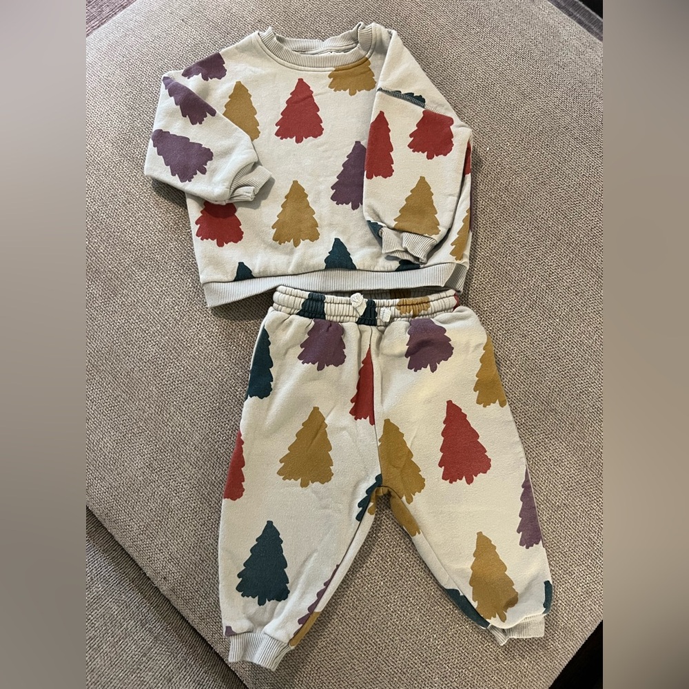 Zara Christmas Sweats Set